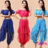 Bộ khiêu vũ đèn lồng tay ngắn cho người lớn kèm quần xoay - Tập luyện hiệu quả, giá ưu đãi 336.510