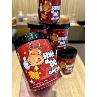 Bò Khô Miếng Đặc Biệt Mơ Gourmet 300g-500g - Thịt Tươi 100%, Đậm Vị Gia Truyền, Giảm Giá Đặc Biệt 220k