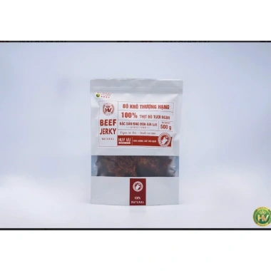 Bò khô miếng thượng hạng 500g sấy than truyền thống – Giá giảm 490.000đ (gốc 622.300đ) 2