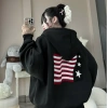 Bộ Khoác Nỉ Cờ Mỹ Zang Zang – Áo Hoodie & Quần Ống Suông Năng Động Thể Thao, Giá 89.000₫ 4