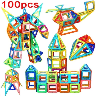 Bộ khối từ tính 30/50/100 miếng - Đồ chơi ma thuật cho trẻ, giá 162.800đ 4 Bộ khối từ tính 30/50/100 miếng - Đồ chơi ma thuật cho trẻ, giá 162.800đ 4