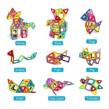 Bộ khối từ tính 30/50/100 miếng - Đồ chơi ma thuật cho trẻ, giá 162.800đ 7 Bộ khối từ tính 30/50/100 miếng - Đồ chơi ma thuật cho trẻ, giá 162.800đ 7