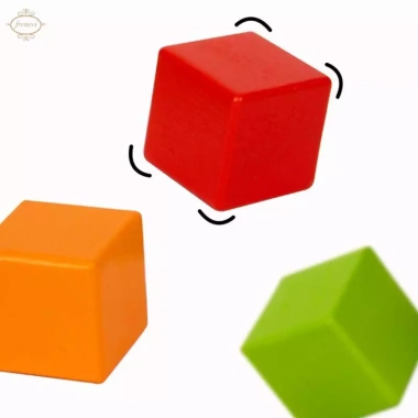 Bộ khối xây dựng gỗ Stacker Playset tương tác, quà tặng Giáng sinh, giáo dục sáng tạo, an toàn không độc hại 5