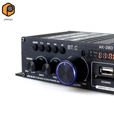 Bộ khuếch đại âm thanh AK380 800W (2x400W) Di động 2 Kênh 5.0 Dễ lắp cho xe & nhà Giá 497.200₫ 7