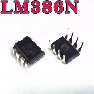 Bộ khuếch đại âm thanh LM386N-1 chính hãng, In-Line DIP8 mới, công suất ổn định, giá 4.426k Bộ khuếch đại âm thanh LM386N-1 chính hãng, In-Line DIP8 mới, công suất ổn định, giá 4.426k