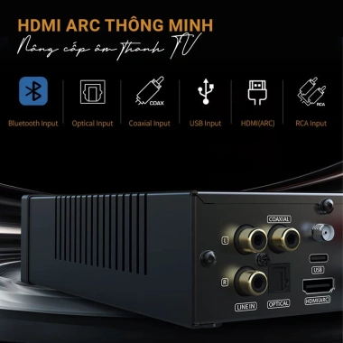 Bộ Khuếch Đại Âm Thanh SMSL A200 Bluetooth 5.0 Hi Res Audio cho Gia Đình và TV, Giá ưu đãi 4.8 Triệu 6