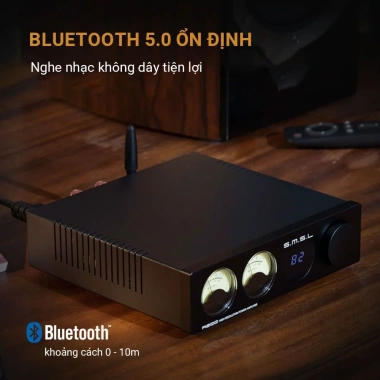 Bộ Khuếch Đại Âm Thanh SMSL A200 Bluetooth 5.0 Hi Res Audio cho Gia Đình và TV, Giá ưu đãi 4.8 Triệu 7