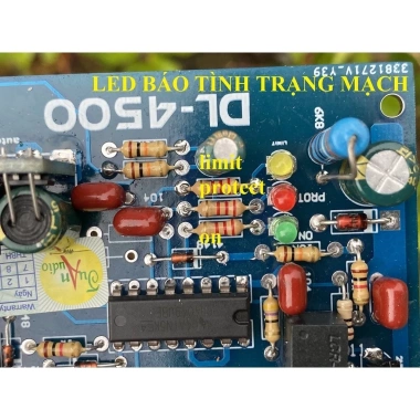 Bộ khuếch đại CLASS D 6 FET Model4.500 có OCP - Giá ưu đãi 847.746₫