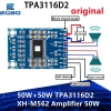 Bộ khuếch đại kỹ thuật số D Class 2 kênh 50W+50W DC 12-24V TPA3.116D2 XH-M562