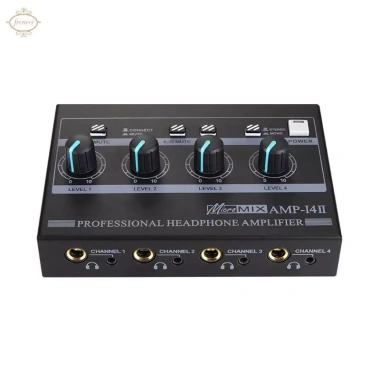 Bộ khuếch đại tai nghe 8 kênh amp độ ồn thấp chuyên nghiệp - giá 558.800đ cho máy nghe nhạc, máy tính, loa