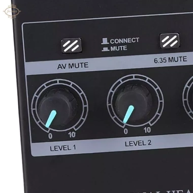 Bộ khuếch đại tai nghe 8 kênh amp độ ồn thấp chuyên nghiệp - giá 558.800đ cho máy nghe nhạc, máy tính, loa