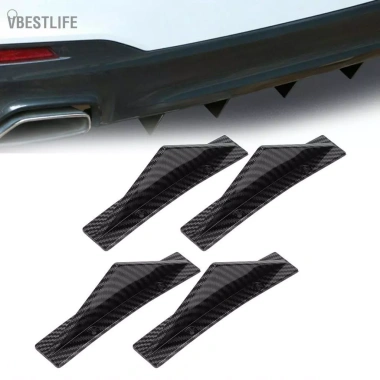 Bộ khuếch tán cản sau sợi carbon cong tự động - Nâng cao diện mạo xe AQXREIGHT, giá ưu đãi 206.800₫