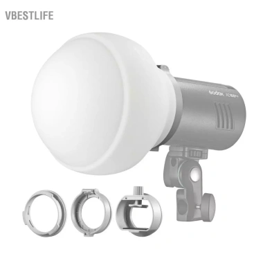 Bộ khuếch tán vòm Godox ML‑CD15 – 3 bộ điều hợp, flash chụp chân dung – 710.600₫