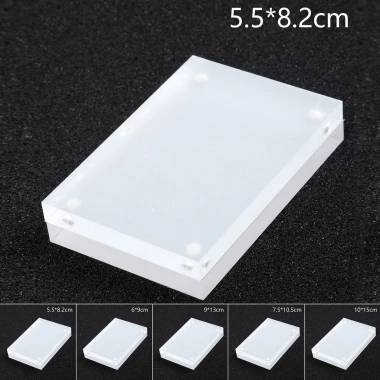 Bộ khung ảnh Acrylic góc phải, Thẻ giá 0,8+0,8cm – Giá trị cao, giá chỉ 48.490đ