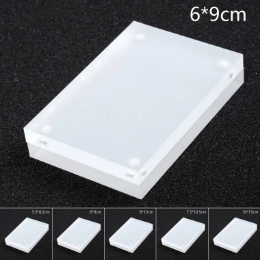 Bộ khung ảnh Acrylic góc phải, Thẻ giá 0,8+0,8cm – Giá trị cao, giá chỉ 48.490đ