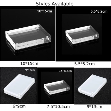 Bộ khung ảnh Acrylic góc phải, Thẻ giá 0,8+0,8cm – Giá trị cao, giá chỉ 48.490đ 9 Bộ khung ảnh Acrylic góc phải, Thẻ giá 0,8+0,8cm – Giá trị cao, giá chỉ 48.490đ 9