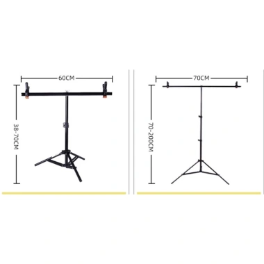 Bộ Khung Treo Chữ T - Phông Chụp Ảnh Cao 2m Tặng Kẹp Phông Giá 69.000đ 2