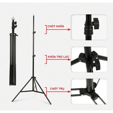 Bộ khung treo & phông chụp ảnh chữ U đa kích thước, tặng 4 kẹp, giảm còn 199.000₫