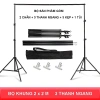 Bộ khung treo & phông chụp ảnh chữ U đa kích thước, tặng 4 kẹp, giảm còn 199.000₫ 4