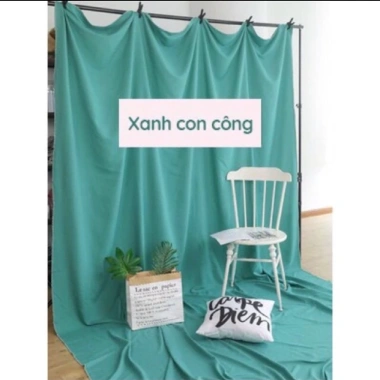 Bộ khung treo và phông chụp ảnh chữ U 2x3m - tặng 4 kẹp, giá ưu đãi 179k