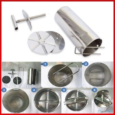 Bộ Khuôn Làm Giò Thủ Giò Chả Xào Inox 1KG-2KG-Độ Bền Cao, Giá Ưu Đãi 54,384 VND