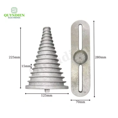Bộ Khuôn Nhôm Quấn Đếm Vòng Dây Đồng Motor Máy Biến Áp Linh Kiện Quỳnh Diễn 400k