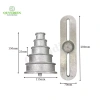 Bộ Khuôn Nhôm Quấn Đếm Vòng Dây Đồng Motor Máy Biến Áp Linh Kiện Quỳnh Diễn 400k 4