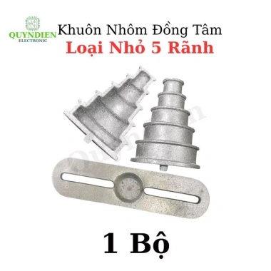 Bộ Khuôn Nhôm Quấn Đếm Vòng Dây Đồng Motor Máy Biến Áp Linh Kiện Quỳnh Diễn 400k