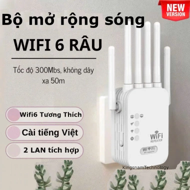 Bộ Kích Sóng WIFI Repeater 300 WiFi 6 - Đổi Tên, Khuếch Đại, Mở Rộng Sóng, Giá 95k 7