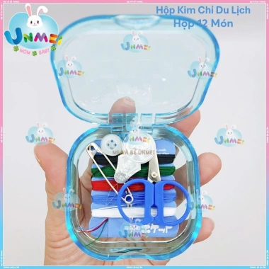 Bộ Kim Chỉ Du Lịch Unmei 12/50 món, Nhật Bản, cho Mẹ & Bé - Giá chỉ 55.000 VND