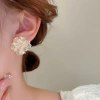 Bộ Kim Cương Mori Mạ Vàng - Bông Tai Hoa Đinh Tán Thanh Lịch Giá 47.000₫ 6