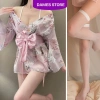 Bộ Kimono Nhật Bản Xuyên Thấu Gợi Cảm - Váy Ngủ Dames Store Giá 130.000 5