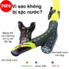 Bộ kính lặn POPO TUO ống thở 2 van ngăn nước 100% mắt kính cường lực - Giá chỉ 569.300₫ 2