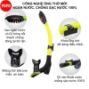 Bộ kính lặn POPO TUO ống thở 2 van ngăn nước 100% mắt kính cường lực - Giá chỉ 569.300₫ 3
