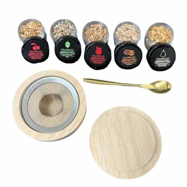 Bộ Kit Hút Khói Cocktail Gỗ - Đồ Gửi Khói Đồ Uống, Chip Gỗ cho Whisky, Bourbon, Wine, Giá ưu đãi 252.153₫