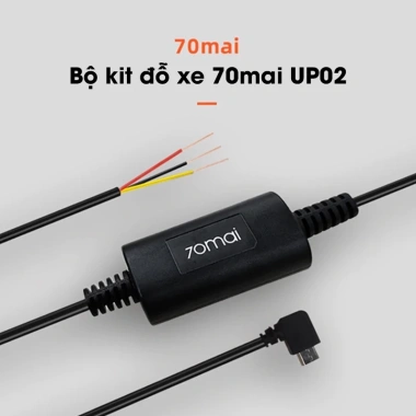 Bộ Kit Nguồn 70mai UP02, UP03, UP04, UP06 - Xem Online 24/24 cho Camera Hành Trình, Giá Ưu Đãi 450k Chính Hãng