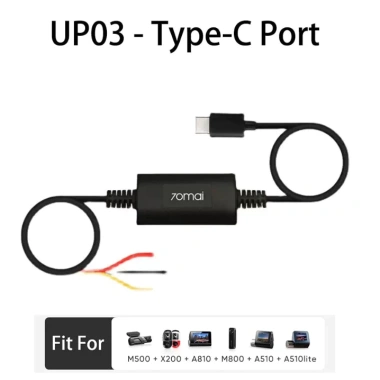 Bộ Kít Nguồn Hardwire Kit UP03 chân Type C cho Camera hành trình 70mai - Giá chỉ 450.000 VND 7