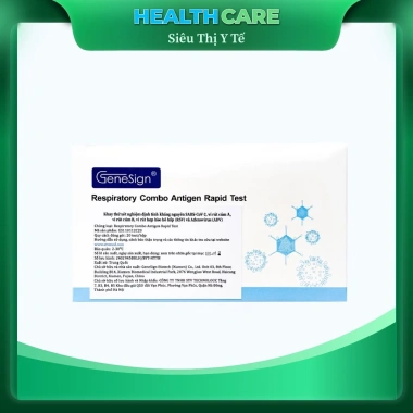 Bộ kit test nhanh 5 trong 1 GeneSign Respiratory Combo Antigen Rapid Test CO.VID-19 RSV ADV FLU - Giá chỉ 61.000 VND 3 Bộ kit test nhanh 5 trong 1 GeneSign Respiratory Combo Antigen Rapid Test CO.VID-19 RSV ADV FLU - Giá chỉ 61.000 VND 3