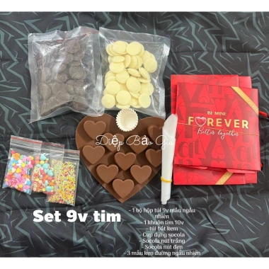 Bộ kit tự làm socola handmade 9-16 viên Nama Truffle Giá ưu đãi 90.000 VND