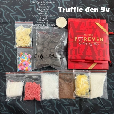 Bộ kit tự làm socola handmade 9-16 viên Nama Truffle Giá ưu đãi 90.000 VND