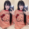 Bộ Kitty Kẻ Sọc 2 Món Chất Borip Siu Cưng - Giá ưu đãi 150k tại Minnie Shop 6
