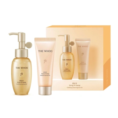 Bộ Làm Sạch THE WHOO Gongjinhyang Clarifying Duo Kit: Giá 500k, da sạch sâu, cân bằng bã nhờn 3 Bộ Làm Sạch THE WHOO Gongjinhyang Clarifying Duo Kit: Giá 500k, da sạch sâu, cân bằng bã nhờn 3