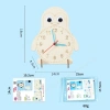 Bộ lắp ghép đồng hồ chim cánh cụt - Đồ chơi giáo dục STEM thông minh cho tiểu học, giảm giá mạnh 3