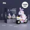 Bộ Lắp Ghép Xe Mô Tô Hoạt Hình Dạ Quang - Đồ chơi xây dựng sáng tạo giá ưu đãi 104,814 VND 2