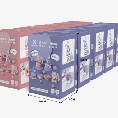 Bộ Lắp Ghép Xe Mô Tô Hoạt Hình Dạ Quang - Đồ chơi xây dựng sáng tạo giá ưu đãi 104,814 VND 9