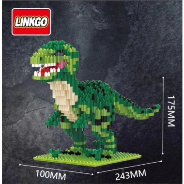 Bộ lắp ráp mô hình khủng long Kỷ Jura mini – Đồ chơi cỡ nhỏ, giảm còn 157.584₫ 9
