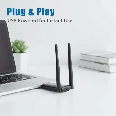 Bộ lặp Wifi USB 300M – Tăng cường tín hiệu Wi‑Fi 2.4G, mở rộng không dây cho PC & Laptop, 26.400 VNĐ