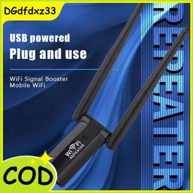 Bộ lặp Wifi USB 300M – Tăng cường tín hiệu Wi‑Fi 2.4G, mở rộng không dây cho PC & Laptop, 26.400 VNĐ