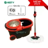 Bộ Lau Dáng Bầu - Cây Lau Xoay 360 độ Lồng Vắt Tháo Rời, 2 bánh xe linh hoạt - 219.000đ 10