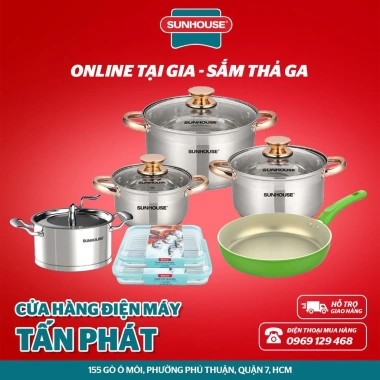 Bộ Lau Nhà 360 độ Happy Time kèm 2 bông lau - Giá ưu đãi 285.000 (giá gốc 364.800)